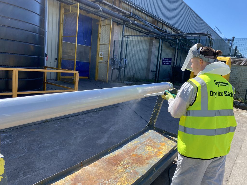 Dry Ice Blasting Aerospace