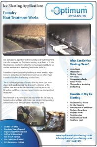 Foundry and Heat Treatment Dry Ice Blasting Testimonials Foundry